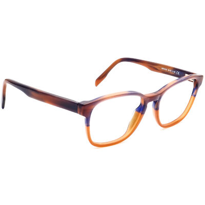 Maui Jim Eyeglasses MJO2125-79 Brown Blue Horn/Orange Square Italy 53[]19 145