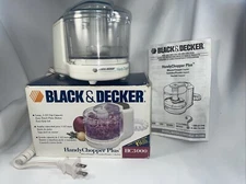 Black & Decker Handy Chopper Plus Mini Food Chopper HC3000 - Original Box