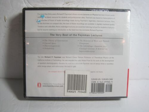 The Very Best of the Feynman Lectures by Richard P. Feynman (2005 CD) NEW SEALED - Picture 2 of 3