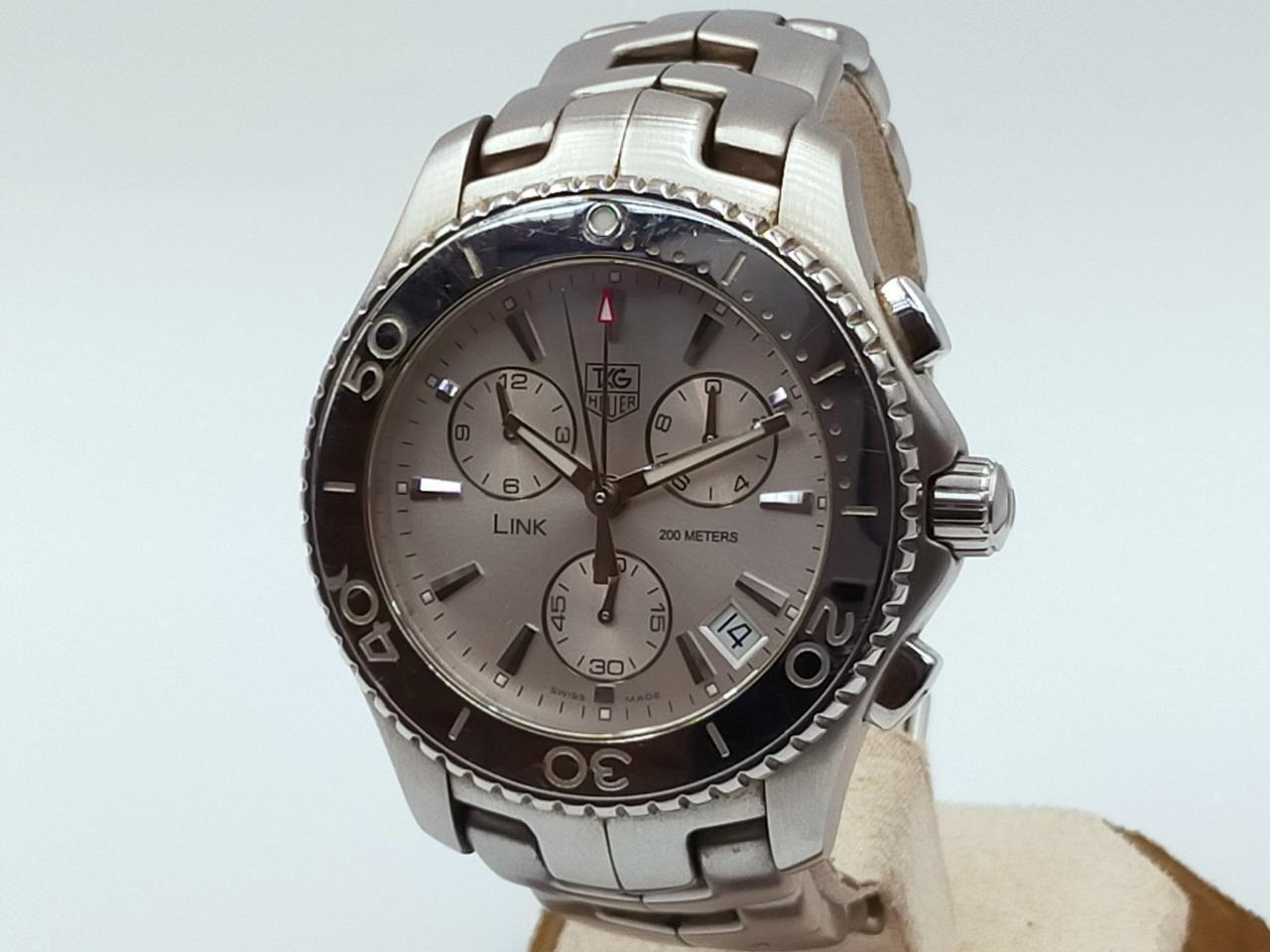 TAG Heuer Link Silver Men's Watch - CJ1111 for sale online | eBay