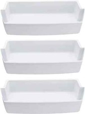 Refrigerator Door Shelf Bin 3-Pack Compatible with Whirlpool Kenmore Amana