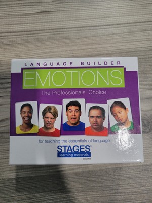 STAGES LEARNING MATERIALS SLM003 Language Builder Emotion Picture Expressions, C