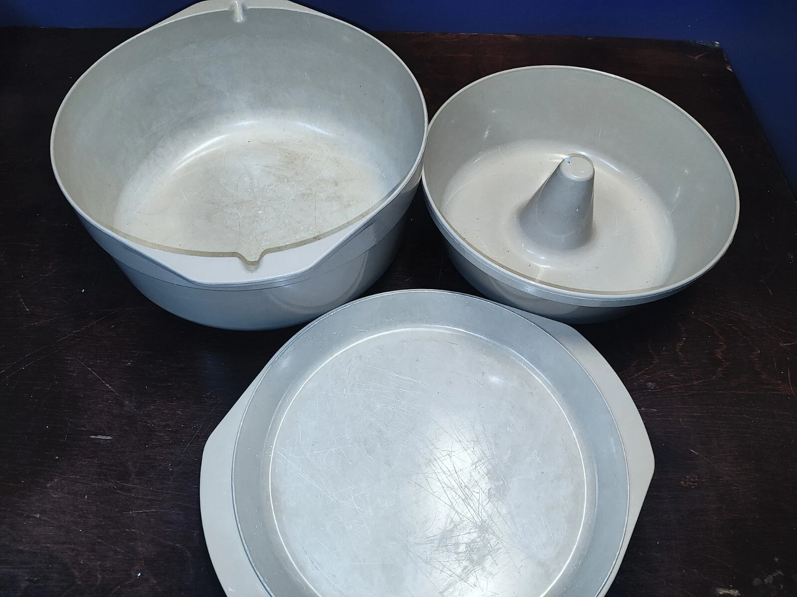 Anchor Hocking MicroWare Bundt Pan Dutch Oven and LID 447-TI 480-TI