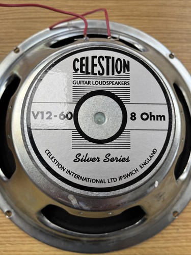 One Celestion V12-60 8 Ohm 12" Guitar Amplifier Speaker - Tested & Working! 60 w - Picture 9 of 10