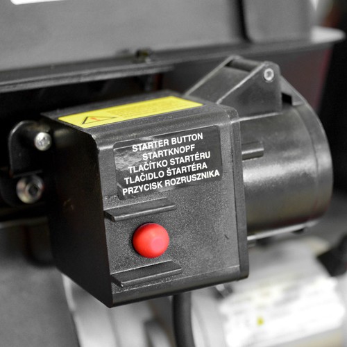 Schneefräse Benzin 13 PS 87 cm Arbeitsbreite Elektrostart Schnee Räumer Schieber - Bild 7 von 12