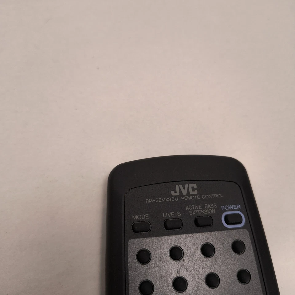 JVC RM-SEMXS3U Genuine Replacement Audio Remote Control - Tested & Working - Image 3 of 4