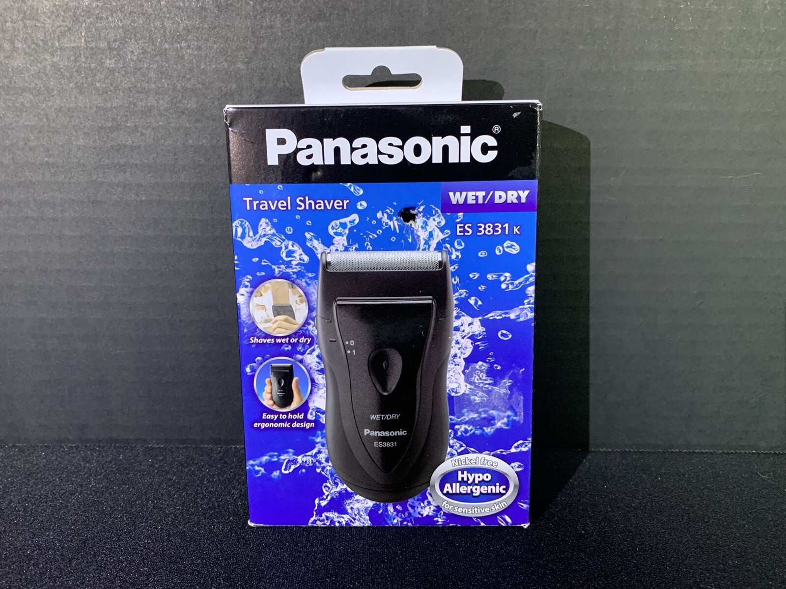 Panasonic ES3831K Pro Curve Single Blade Travel Shaver