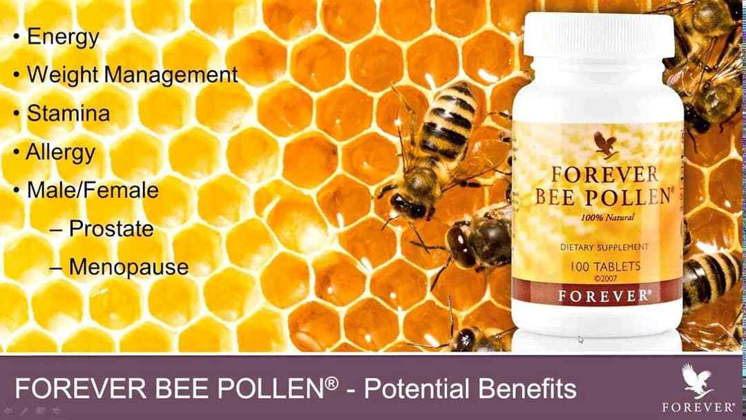 FOREVER BEE POLLEN  3本 3 Forever Bee Pollen - Natural boosts energy (300 tabl) KOSHER