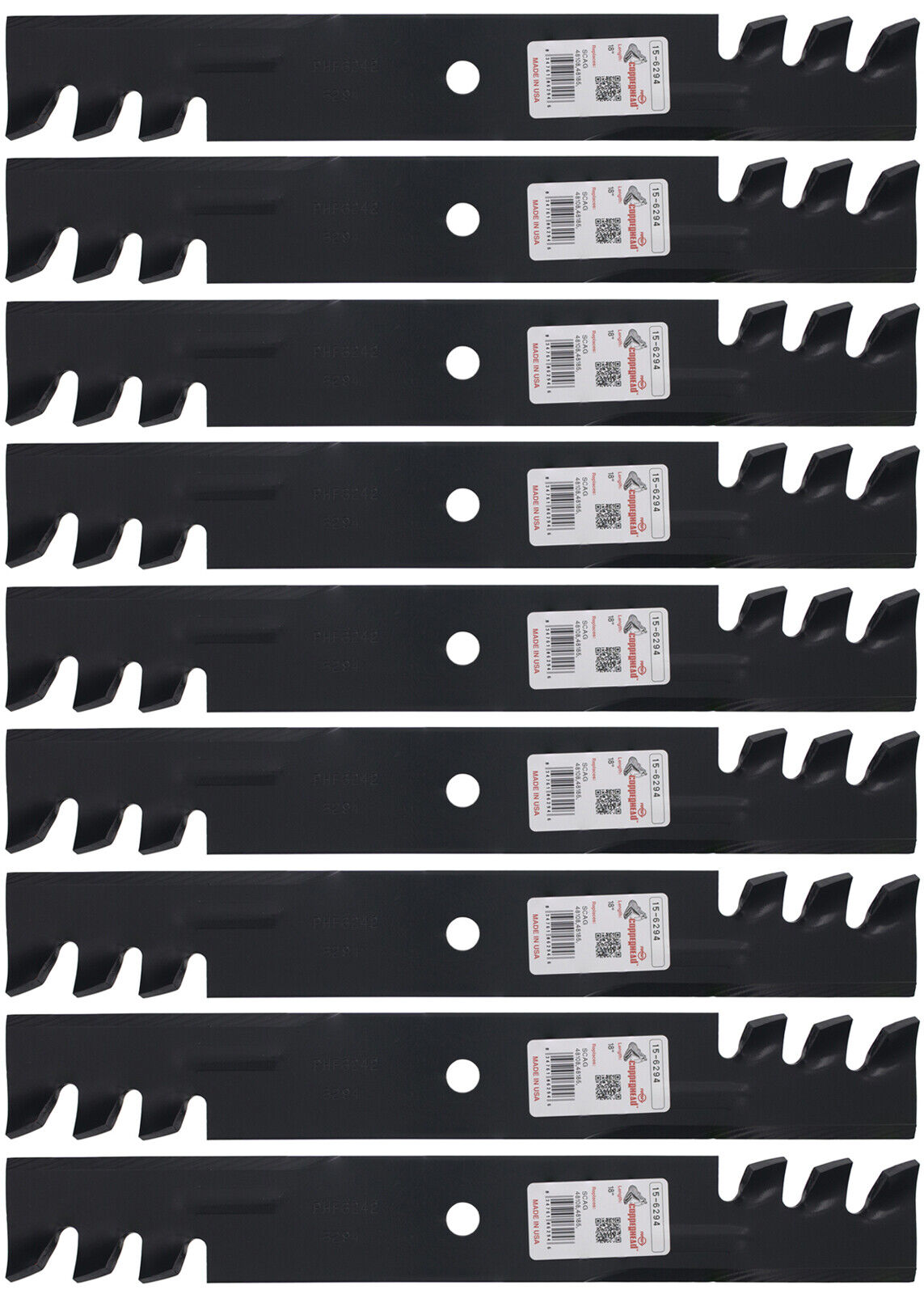 9 Rotary® Blades for Snapper® 7-6450 7-7344 75751 36