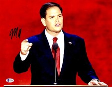 Marco Rubio Signed 11x14 Photo Beckett BGS COA Auto Senator Florida FL House BAS