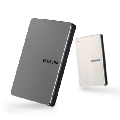 Genuine Samsung External HDD Y3 1TB w USB 3.0 Cable Compact AutoBackup HX-MK10Y3