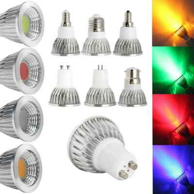 Diammbel 6W 9W 12W LED COB Spotlight GU5.3 GU10 E27 E14 E12 LED Light 110V 220V
