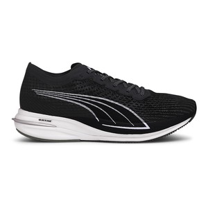 puma engine black running shoes