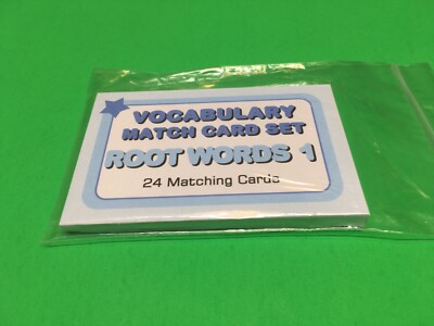 Root Words 1 - Learning Flash Cards For Kids - Educational
