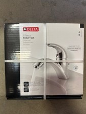Delta Faucet Chrome Classic Single Handle Bathroom Faucet - 583LF-WF
