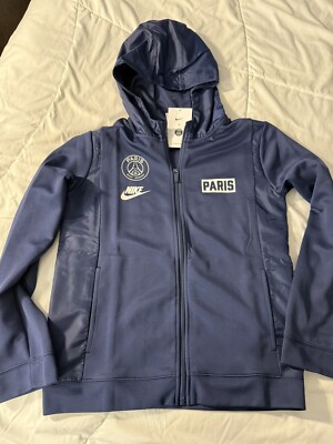 FZ8540-410 nike kids paris st germain jacket blue Large Soccer Youth