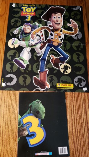 Panini Toy Story 3 Sticker Album Collection, Disney Pixar W/poster - 第 2/22 張圖片