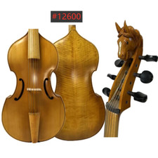 Baroque style SONG Carved horse scroll 6 strings 29 1/2" viola da gamba 12600