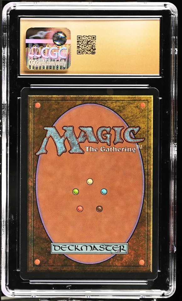 ORCISH SETTLERS Weatherlight CGC 10 Pristine Vintage MTG [Nostalgium] - Image 2 of 2