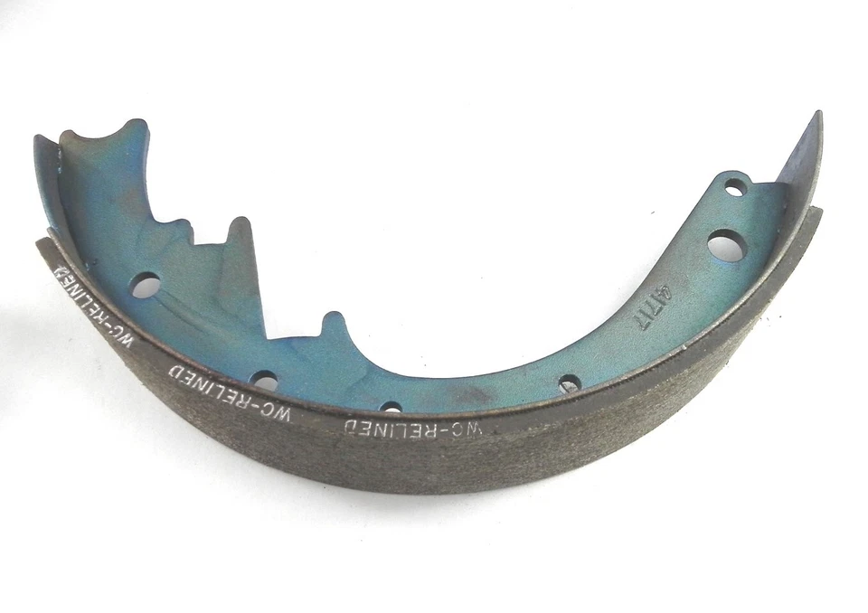 Dodge Ford Jeep Nash 1942-1973 etc. JUEGO DE 2 TAMBORES ZAPATA FRENO WAGNER BONDED #10 Foto 3 de 4