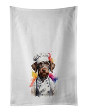 German Wirehaired Pointer Chef Kitchen Dish T...