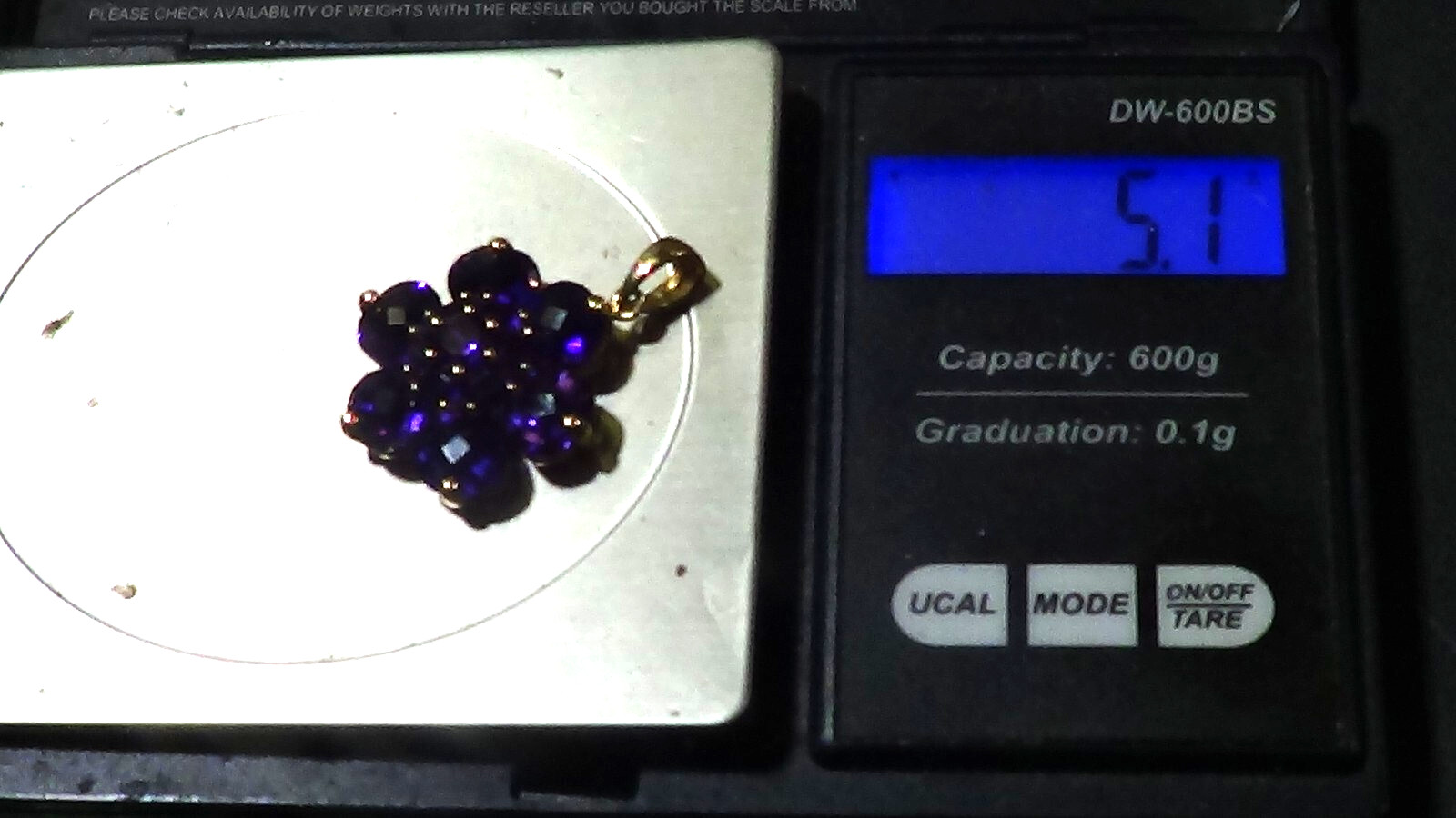 BEAUTIFUL  SOLID 14K YELLOW GOLD LARGE  AMETHYST … - image 6