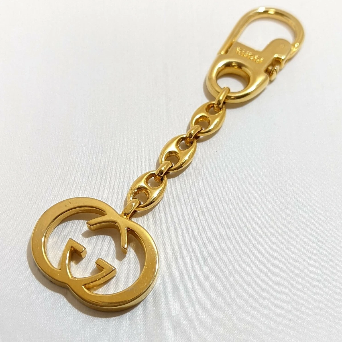 Pre-owned Gucci Bag Charm In Gold