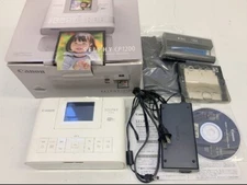 Canon Compact Photo Printer- SELPHY CP1200 White+140 photo sheets-Japan Products