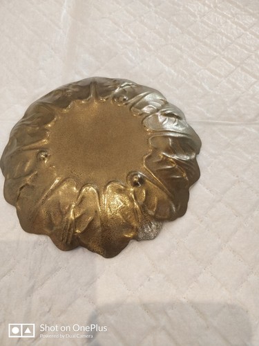 vintage brass tea/coffe pot.two jugs and lovely small tray - Picture 8 of 8