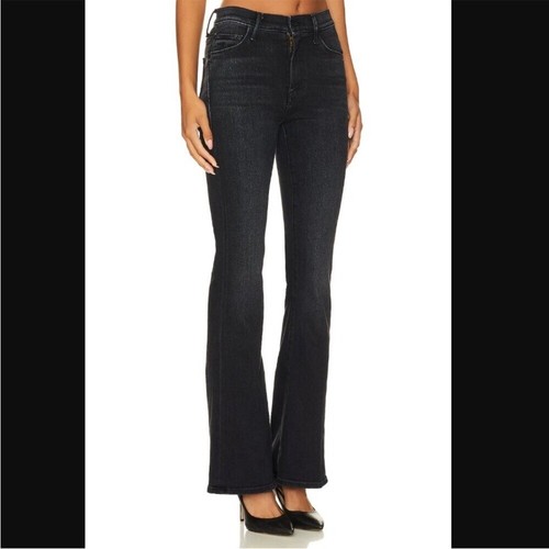 Mother The Weekender Fray Jeans In Deep End Wash Size 24 Flare NWT - Picture 2 of 16