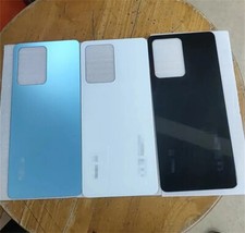 Back Glass For Redmi Note 12 Pro 5G Battery Cover Rear Door Housing Case Parts