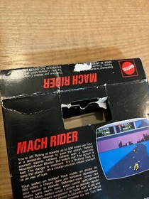 Mach Rider Nintendo NES Boxed Box Sticker Seal CIB Complete