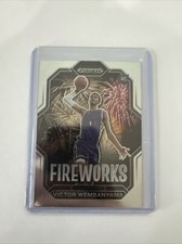 2023 PANINI PRIZM DRAFT VICTOR WEMBANYAMA ROOKIE RC FIREWORKS 
