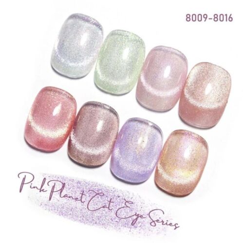 CANNI Hema Free Nail Gel Nail Polish Pink Planet Cat Eye 9ml Gel Nail Varnish - Picture 5 of 34