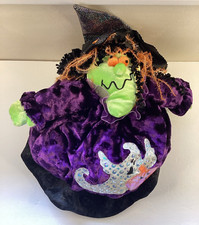 Dan Dee Collectors Choice Halloween Witch Hat Plush Ghost Pumpkin Decoration
