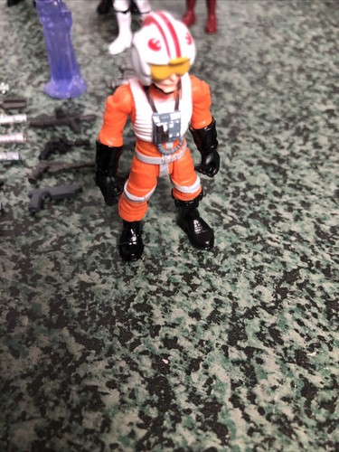 Star Wars Mission Fleet Imaginext Galactic Heroes Action Figuren Mandalorian Lot - Bild 5 von 12