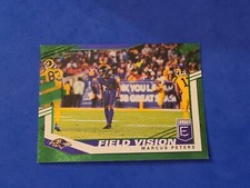 2020 Marcus Peters Panini Donruss Elite #10 Field Vision Insert 