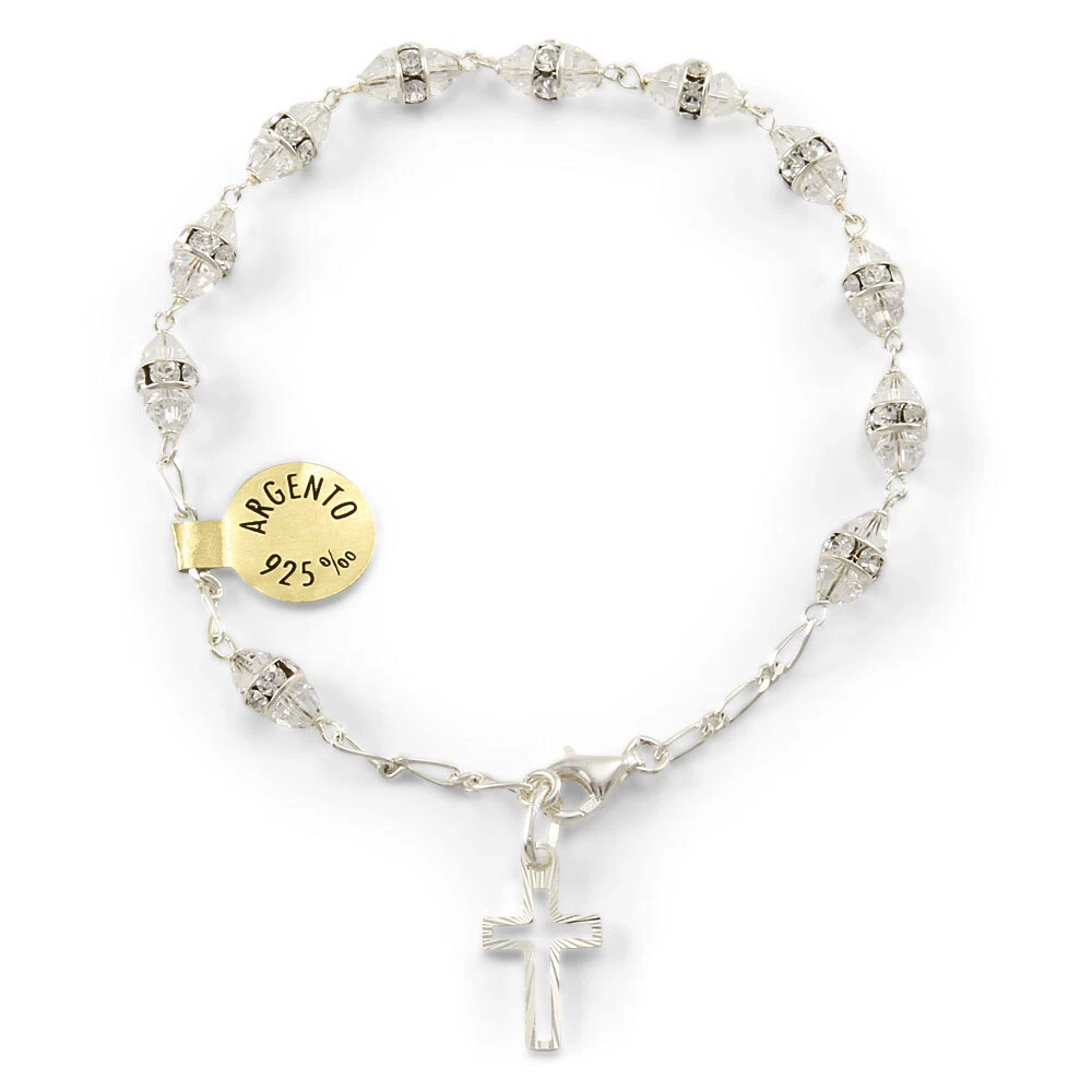 Swarovski Crystal Rosary Bracelet Rhinestone Beads eBay