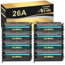 8 Fit For HP Laserjet M402dw M402dne CF226A 26A Black Laser Toner Cartridges