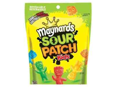 Maynards Sour Patch Kids Gummy Candy 150g Bag Fresh Canada