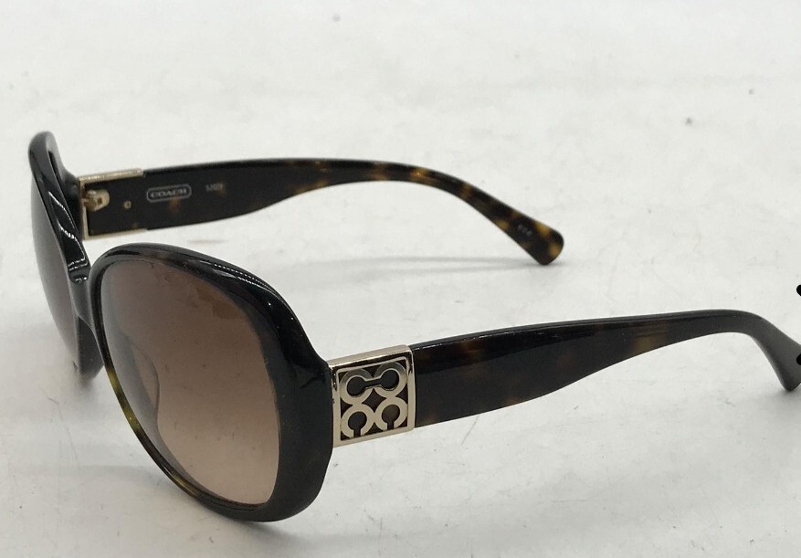 coach sunglasses tortoise shell - image 4