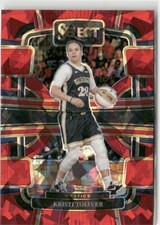 2023-24 Panini Select WNBA Red Ice Prizm Kristi Toliver Washington Mystics #98