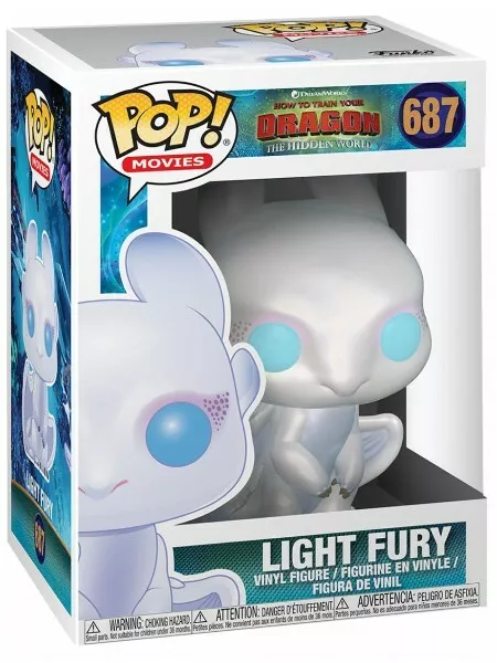 Funko POP 687 How to Train Your Dragon 3 The Hidden World Light