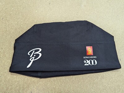 Bjorn Daehlie Black Ski Hat Cap One Size Winter Cross Country Biathlon Stretch