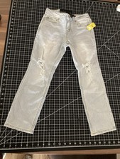 RSQ Super Skinny Stretch Kids Unisex Size 8 Lt Bleach