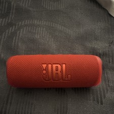 JBL Flip 6 Portable Bluetooth Speaker Red with Carrying Strap USB-C