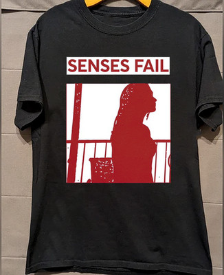 Collection SENSES FAIL BAND Concert Tour Short Sleeve T Shirt All Size AQ48