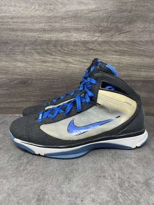 Nike Hyperize Basketball Shoes Mens Size 10 Black Blue Vintage 2009 367173-041
