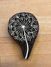 Ornament Holz Stempel Rosenholz Blaudruck Model Geschnitzt Textil Druck Stempel