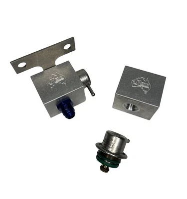 L67 FUEL PRESSURE REGULATOR RELOCATION HOUSING SUIT JL ENG FUEL RAILS READ ADD - Image 1 of 4